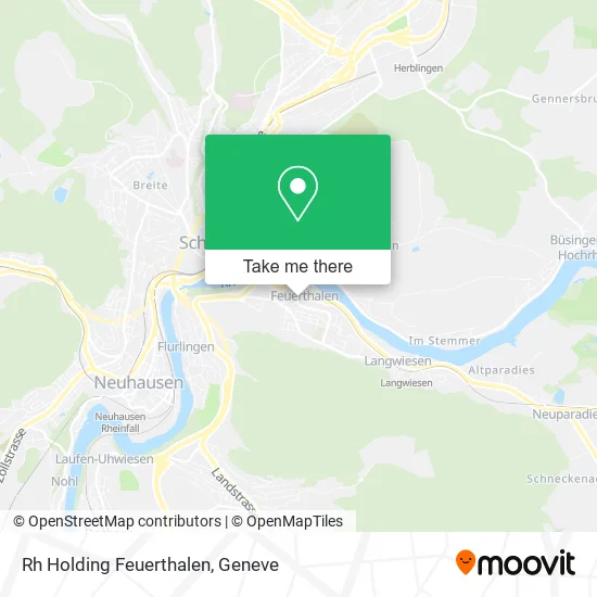 Rh Holding Feuerthalen map