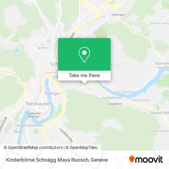 Kinderbörse Schnägg Maya Ruosch map