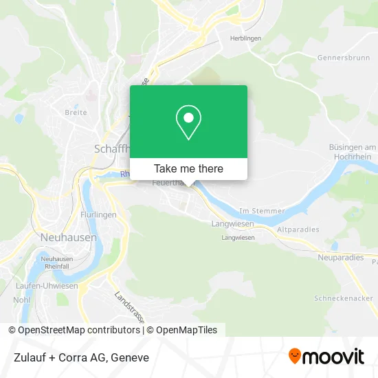 Zulauf + Corra AG map