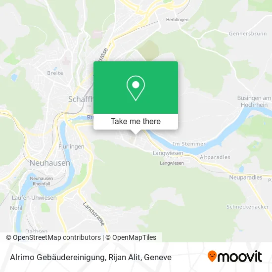 Alrimo Gebäudereinigung, Rijan Alit map