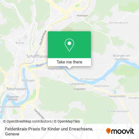 Feldenkrais-Praxis für Kinder und Erwachsene map