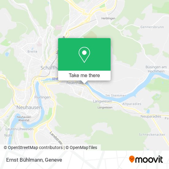 Ernst Bühlmann map