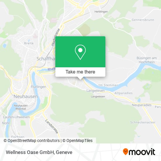 Wellness Oase GmbH map