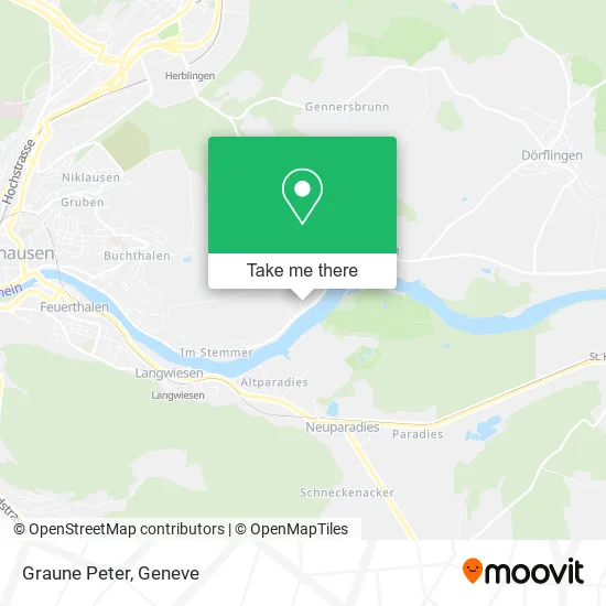 Graune Peter map
