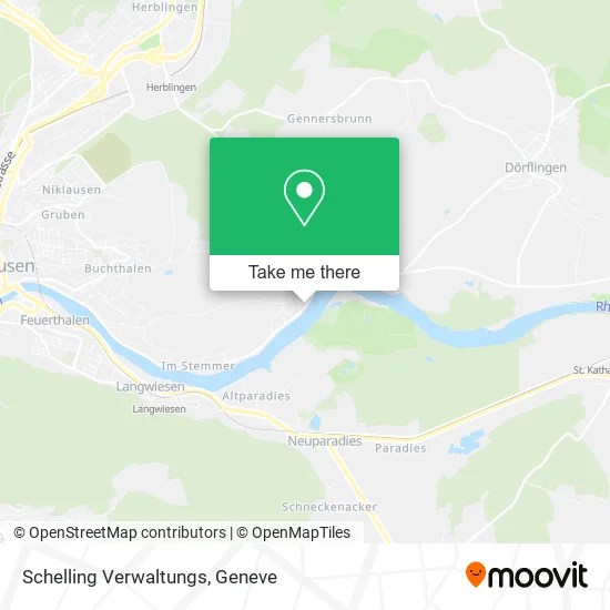 Schelling Verwaltungs map