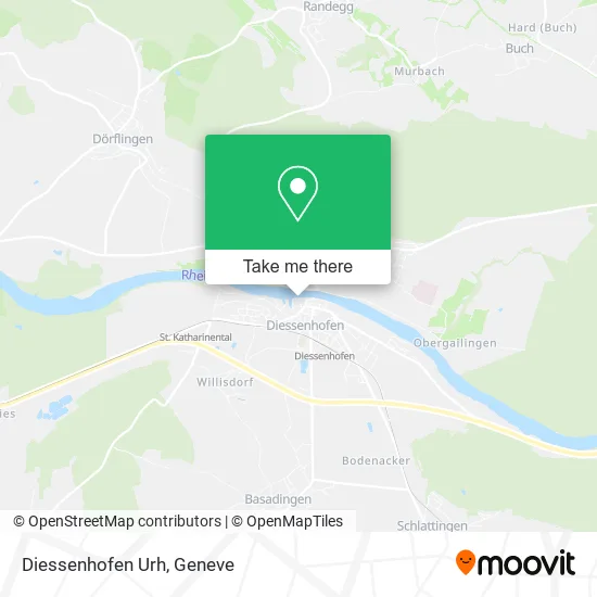 Diessenhofen Urh map