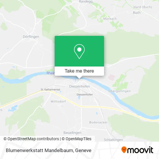 Blumenwerkstatt Mandelbaum map