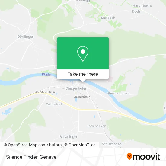Silence Finder map