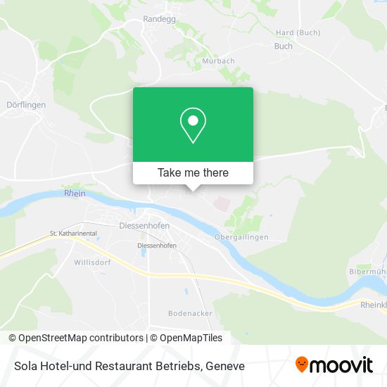 Sola Hotel-und Restaurant Betriebs map