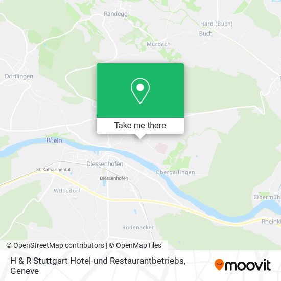 H & R Stuttgart Hotel-und Restaurantbetriebs map