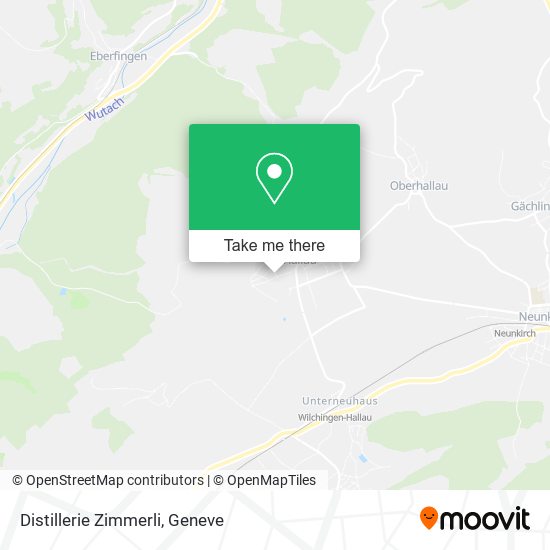 Distillerie Zimmerli map