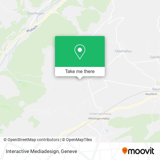 Interactive Mediadesign map