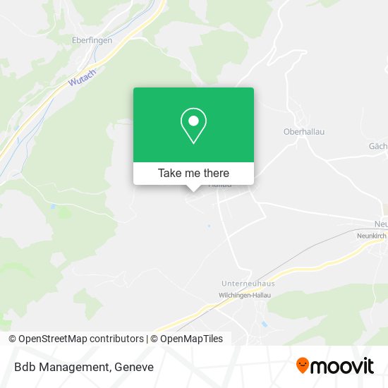 Bdb Management map