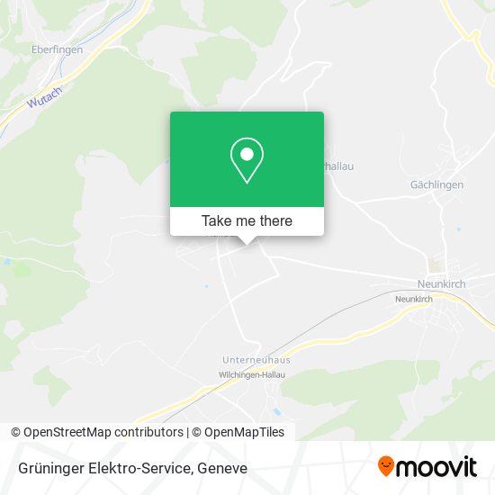 Grüninger Elektro-Service map