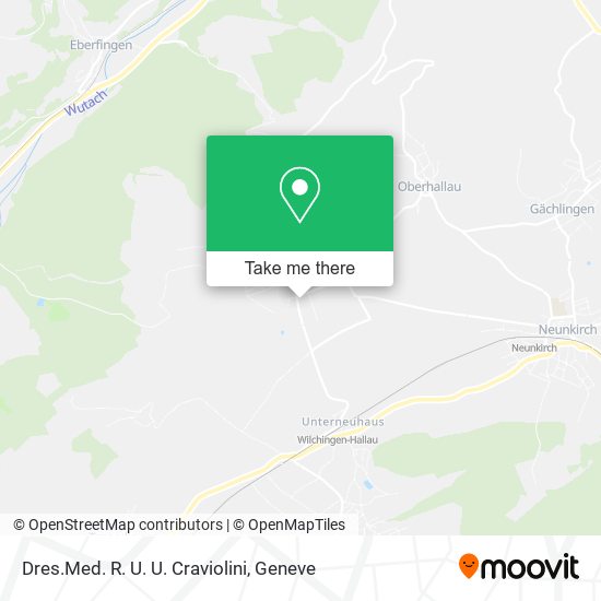 Dres.Med. R. U. U. Craviolini map
