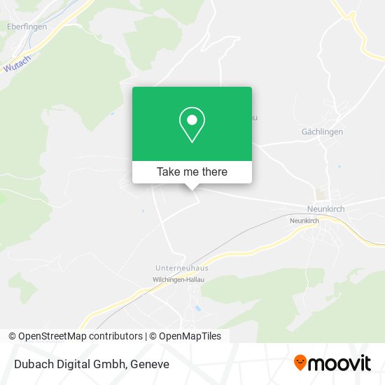 Dubach Digital Gmbh map