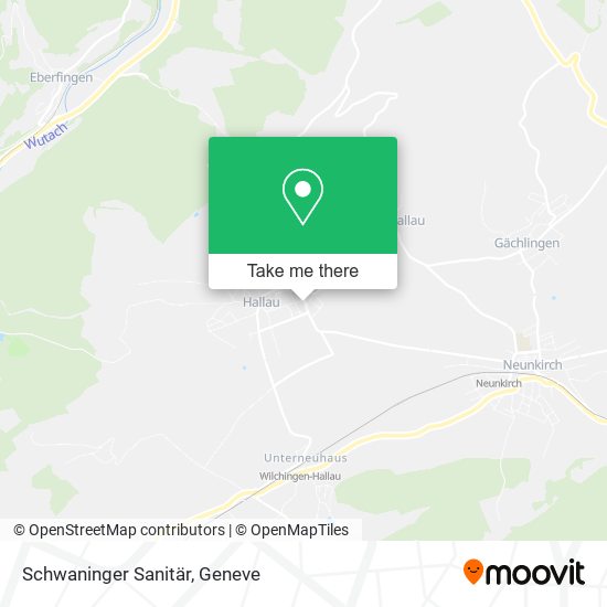 Schwaninger Sanitär map