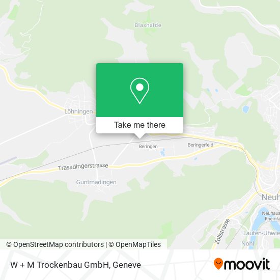 W + M Trockenbau GmbH map