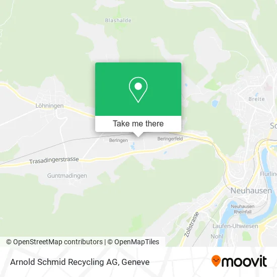 Arnold Schmid Recycling AG map