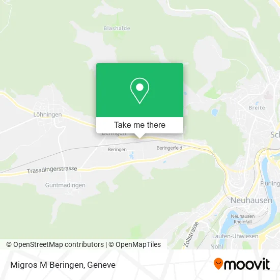 Migros M Beringen map