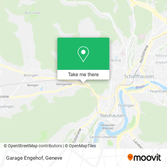 Garage Engehof map