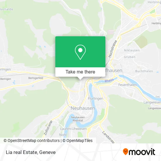Lia real Estate map