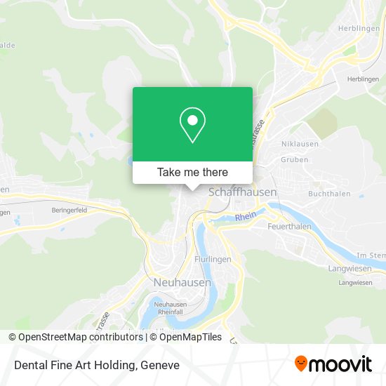 Dental Fine Art Holding map