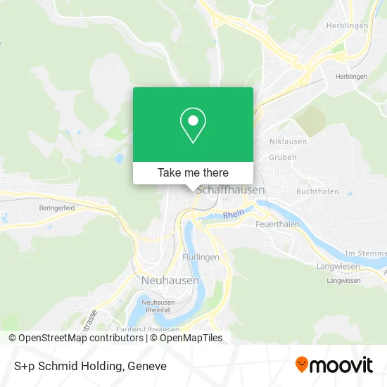 S+p Schmid Holding map
