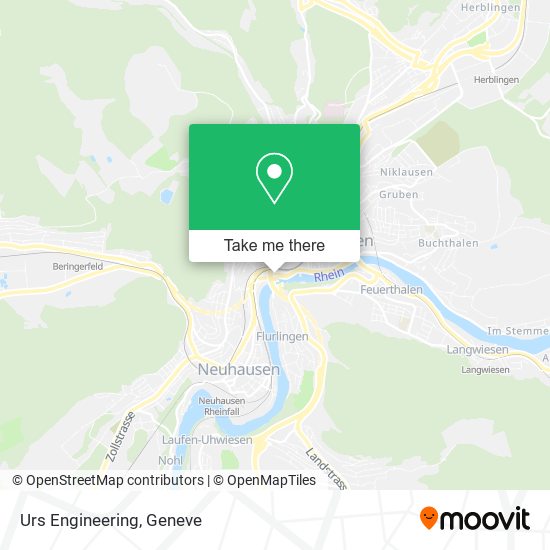 Urs Engineering map