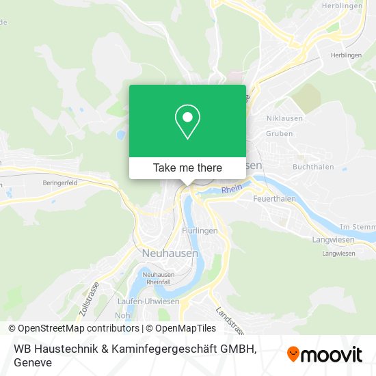 WB Haustechnik & Kaminfegergeschäft GMBH map
