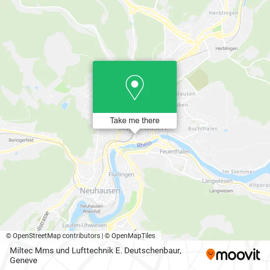 Miltec Mms und Lufttechnik E. Deutschenbaur map