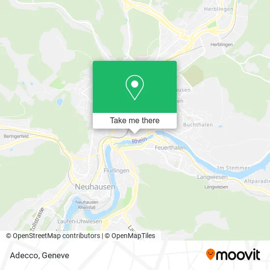 Adecco map