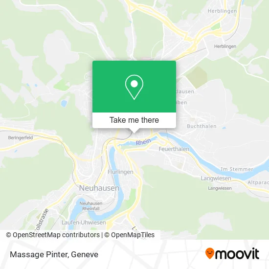 Massage Pinter map