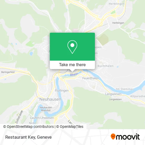 Restaurant Key map