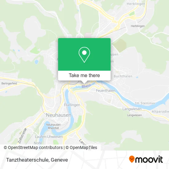 Tanztheaterschule map