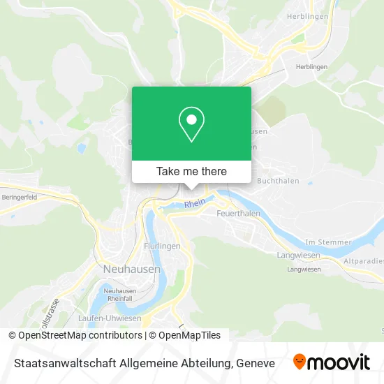 Staatsanwaltschaft Allgemeine Abteilung map