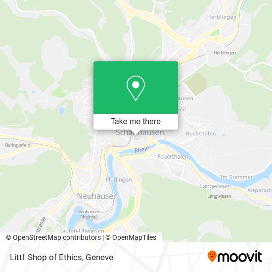 Littl' Shop of Ethics map