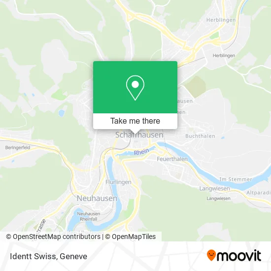 Identt Swiss map