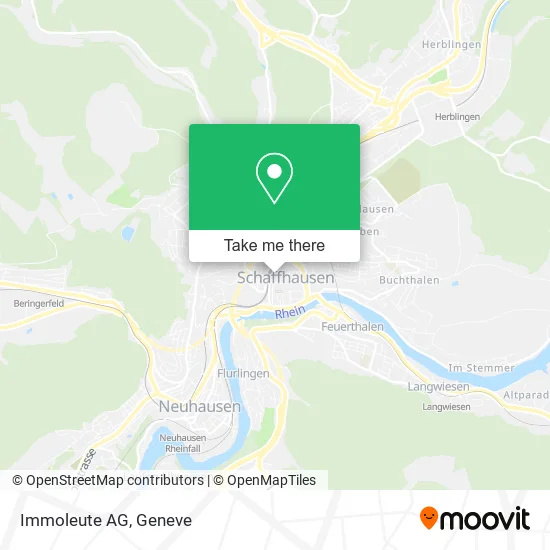 Immoleute AG map