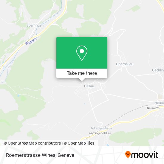 Roemerstrasse Wines map