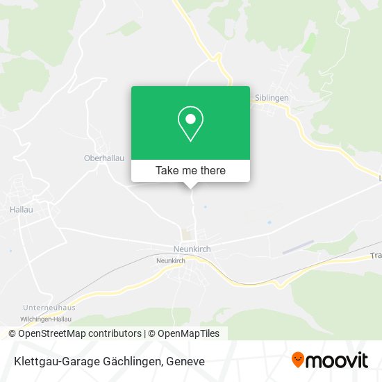 Klettgau-Garage Gächlingen map