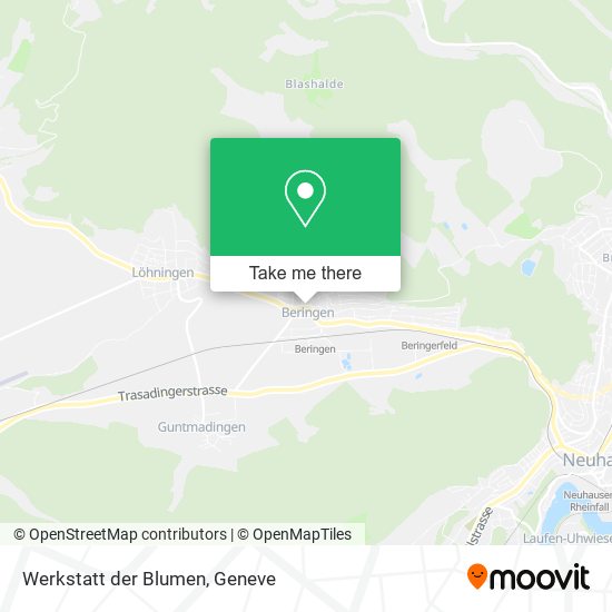 Werkstatt der Blumen map