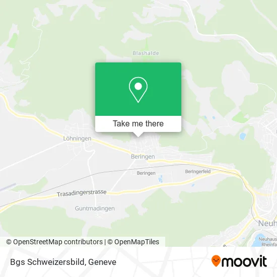 Bgs Schweizersbild map