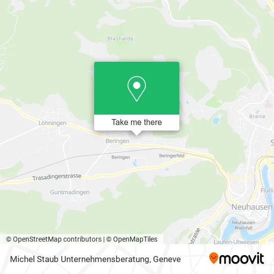 Michel Staub Unternehmensberatung map