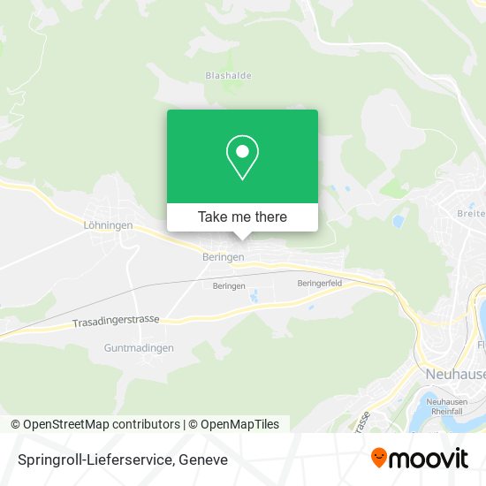 Springroll-Lieferservice map