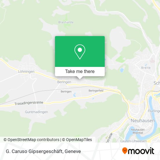 G. Caruso Gipsergeschäft map