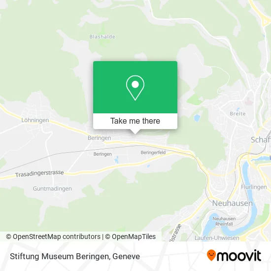 Stiftung Museum Beringen map