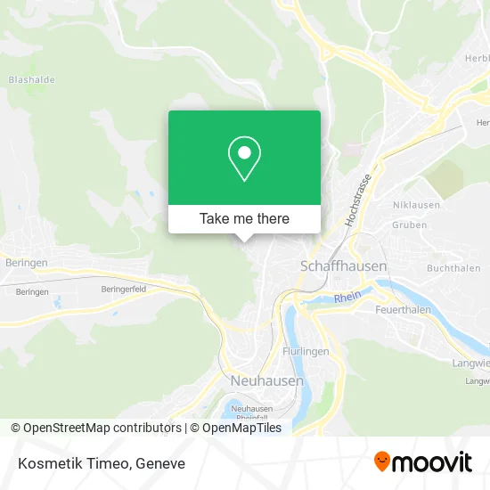 Kosmetik Timeo map