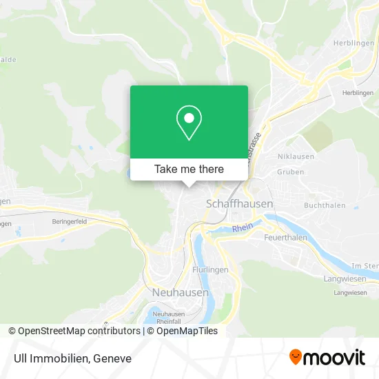 Ull Immobilien map