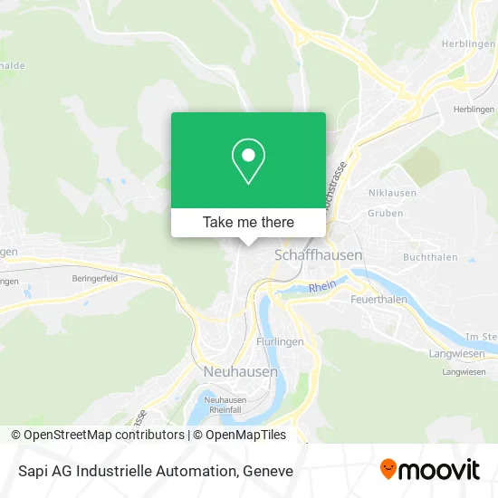 Sapi AG Industrielle Automation map